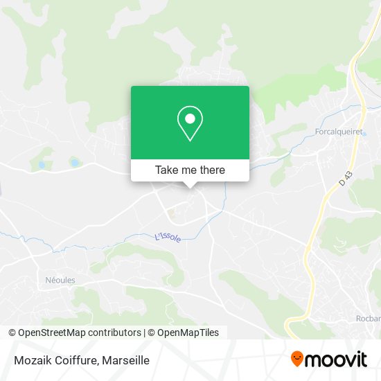 Mozaik Coiffure map