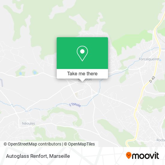 Autoglass Renfort map