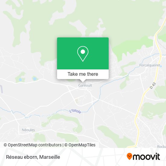 Réseau eborn map