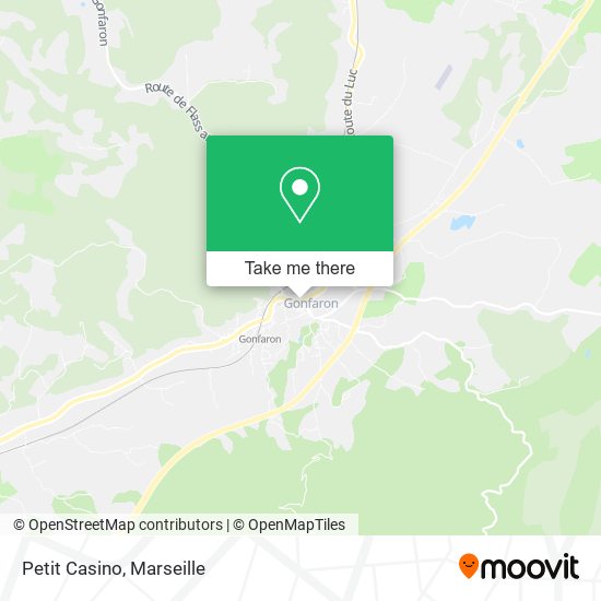 Petit Casino map