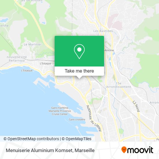 Menuiserie Aluminium Komset map