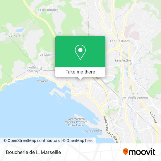 Boucherie de L map