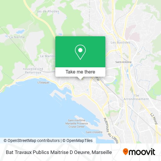 Bat Travaux Publics Maitrise D Oeuvre map