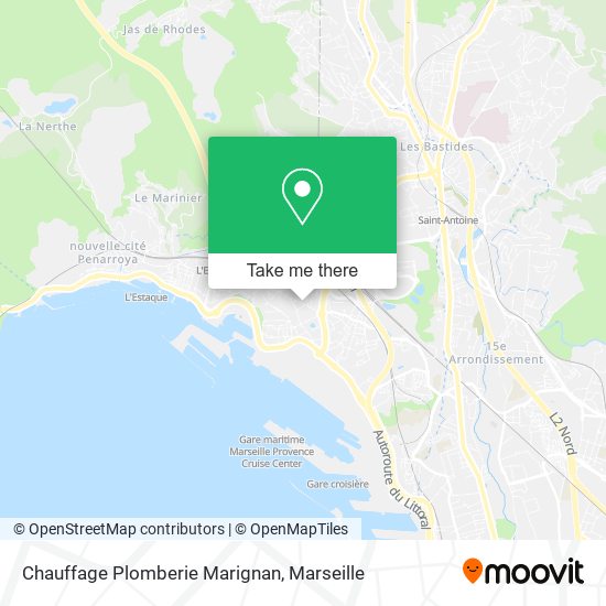 Chauffage Plomberie Marignan map