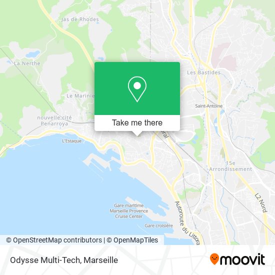 Odysse Multi-Tech map