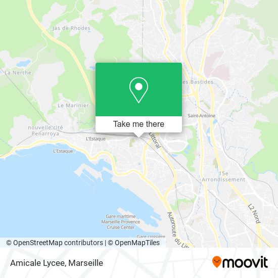 Amicale Lycee map
