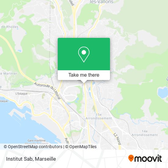 Institut Sab map