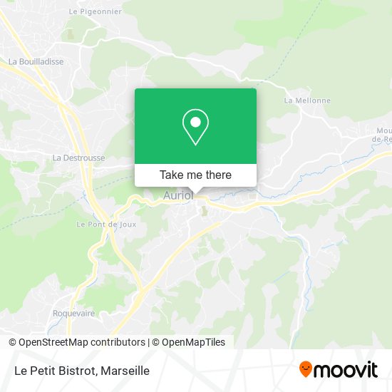 Le Petit Bistrot map