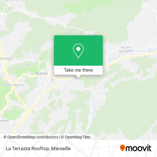 La Terrazza Rooftop map