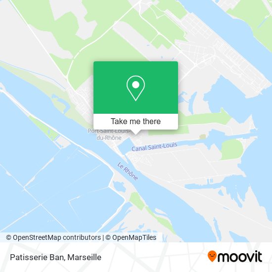 Patisserie Ban map
