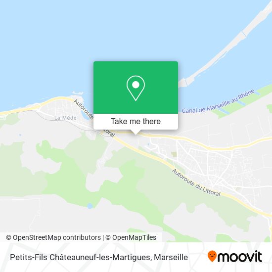 Petits-Fils Châteauneuf-les-Martigues map