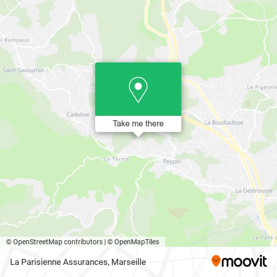 La Parisienne Assurances map