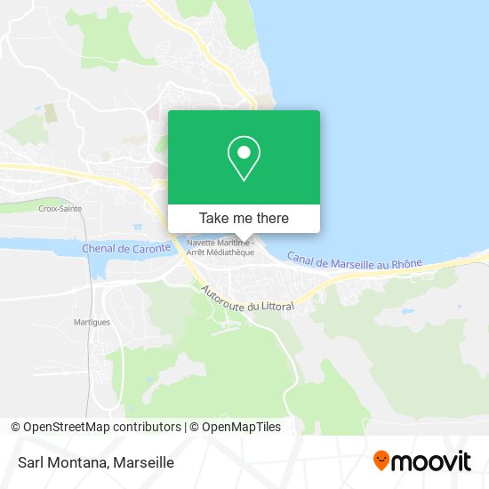 Sarl Montana map
