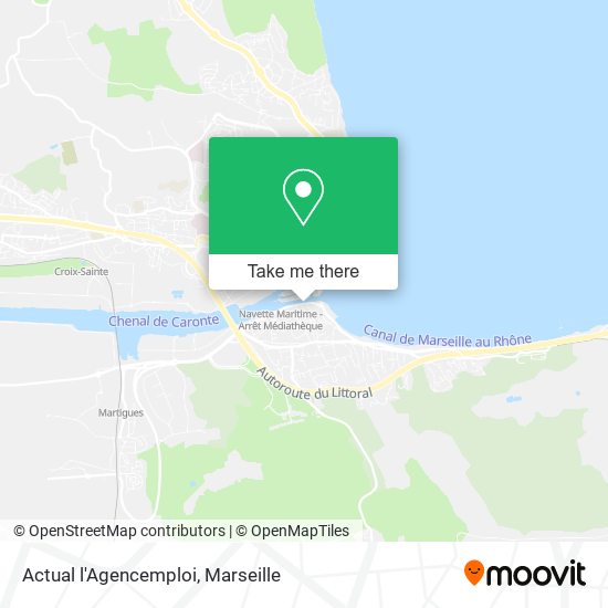 Actual l'Agencemploi map