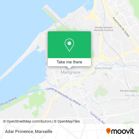 Adar Provence map