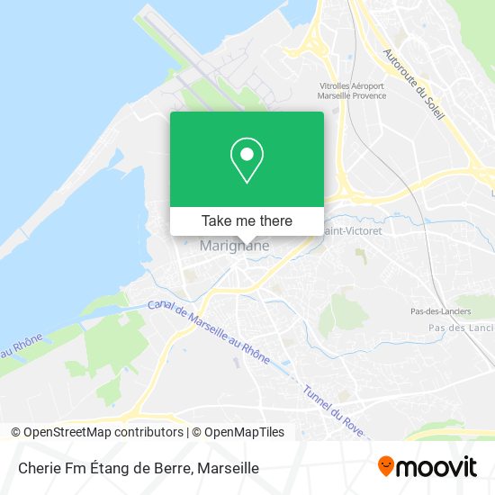 Cherie Fm Étang de Berre map