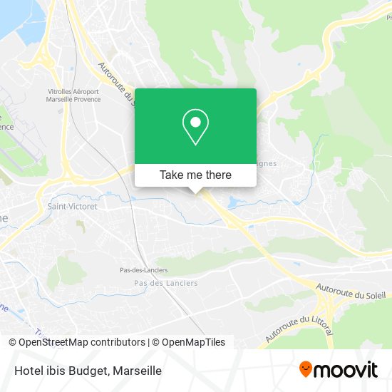 Hotel ibis Budget map
