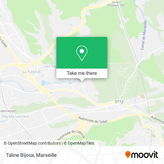 Taline Bijoux map