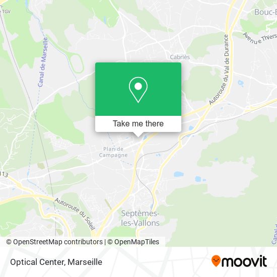 Optical Center map