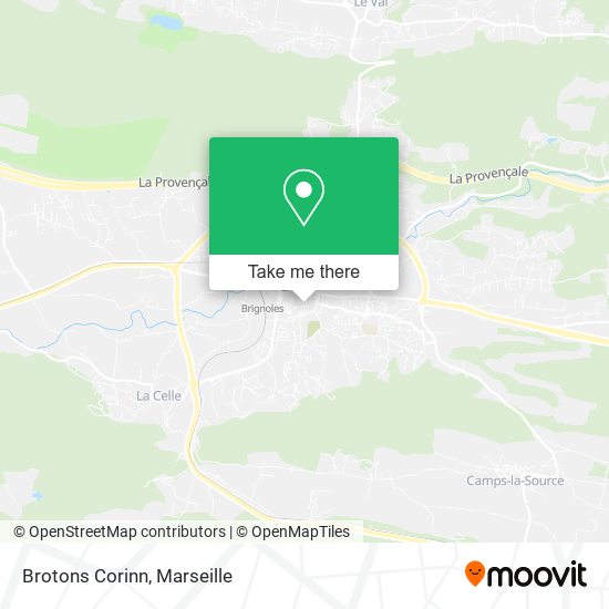 Brotons Corinn map
