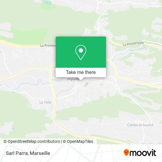 Sarl Parra map