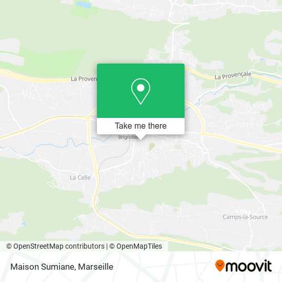 Maison Sumiane map