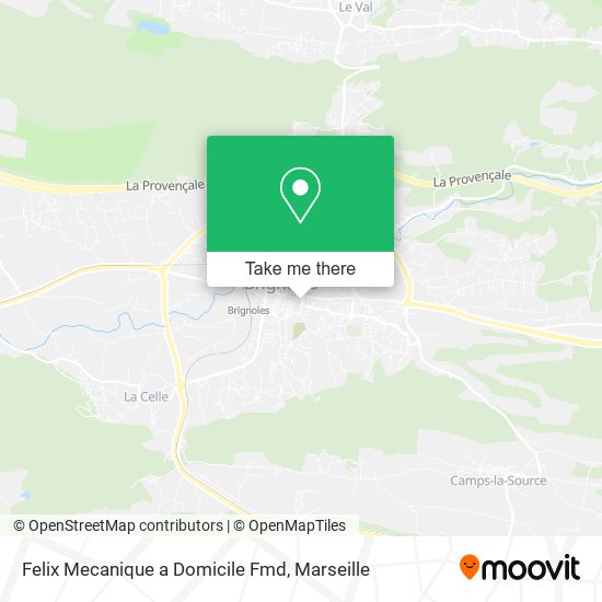 Felix Mecanique a Domicile Fmd map