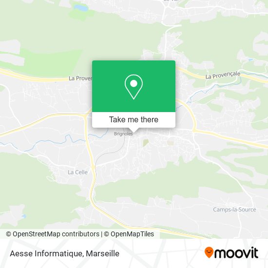Aesse Informatique map