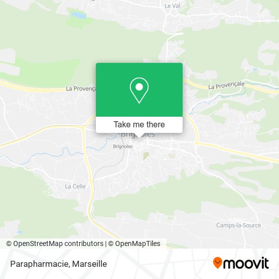Parapharmacie map