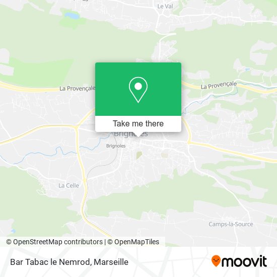 Bar Tabac le Nemrod map