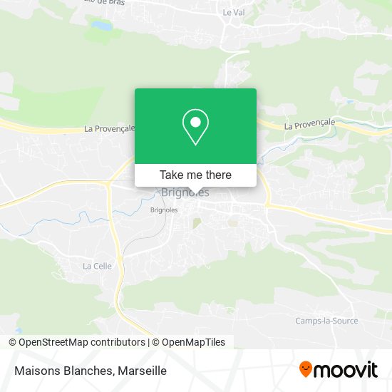 Maisons Blanches map
