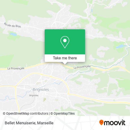 Bellet Menuiserie map