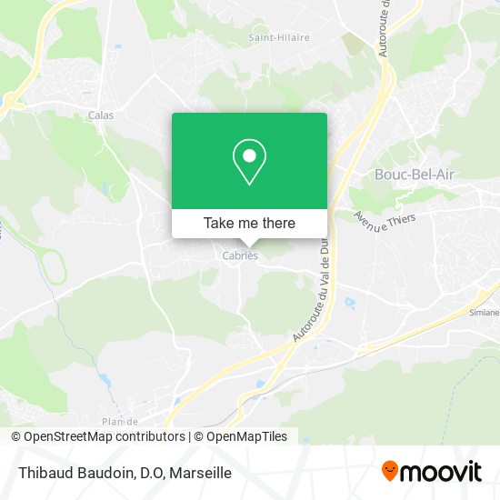 Thibaud Baudoin, D.O map
