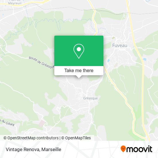 Vintage Renova map