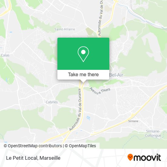 Le Petit Local map