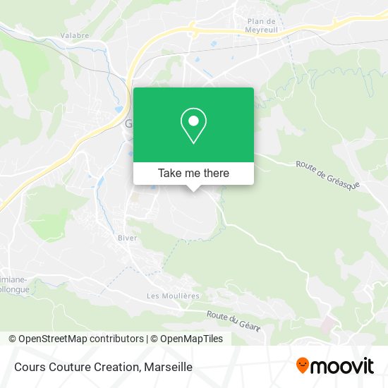 Cours Couture Creation map