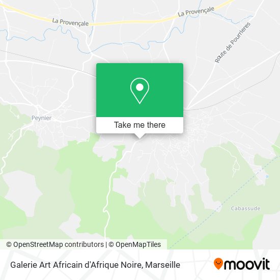 Galerie Art Africain d'Afrique Noire map