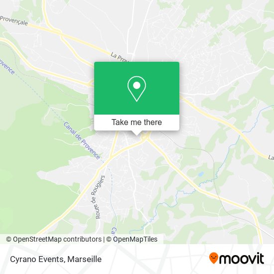 Cyrano Events map