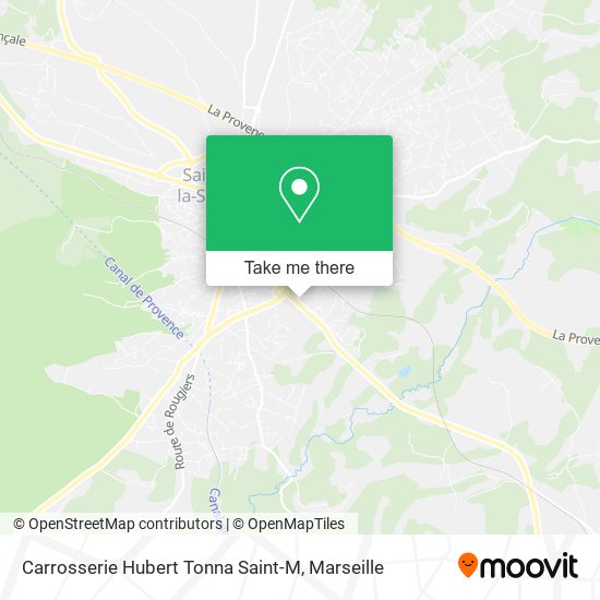 Carrosserie Hubert Tonna Saint-M map