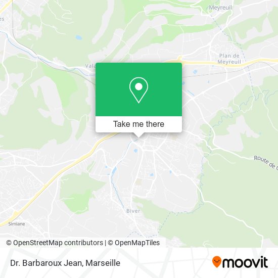 Dr. Barbaroux Jean map