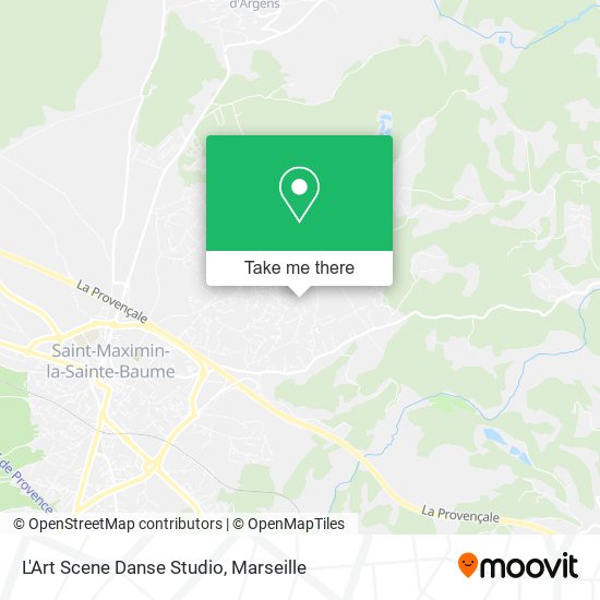 L'Art Scene Danse Studio map