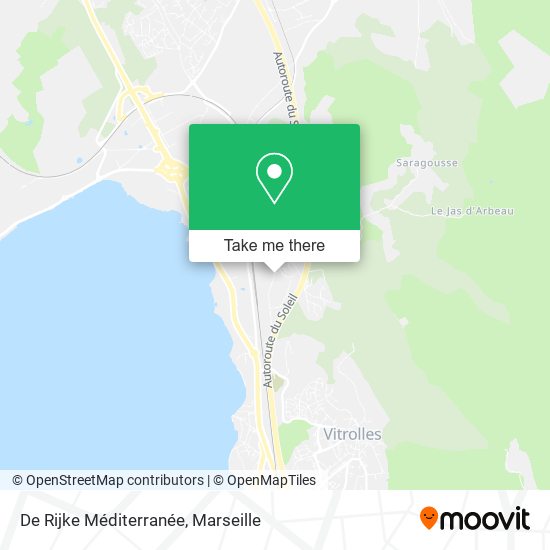 De Rijke Méditerranée map