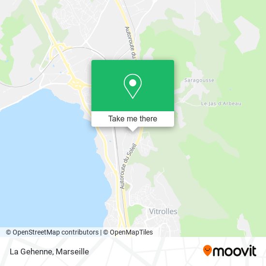 La Gehenne map