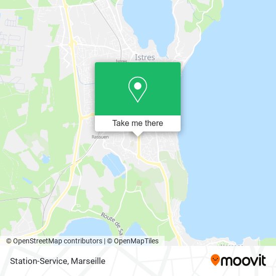 Station-Service map