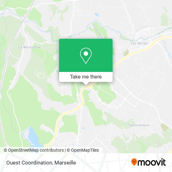 Ouest Coordination map