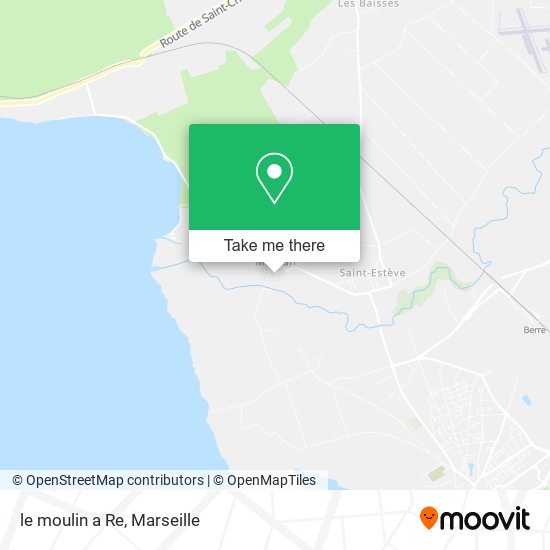 le moulin a Re map
