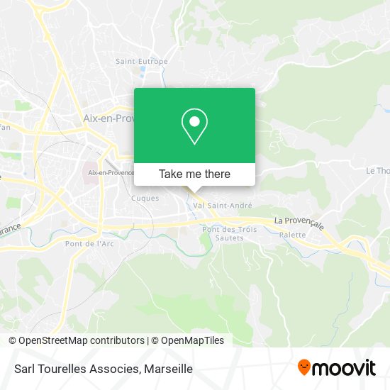 Sarl Tourelles Associes map