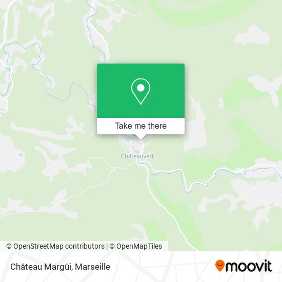 Château Margüi map