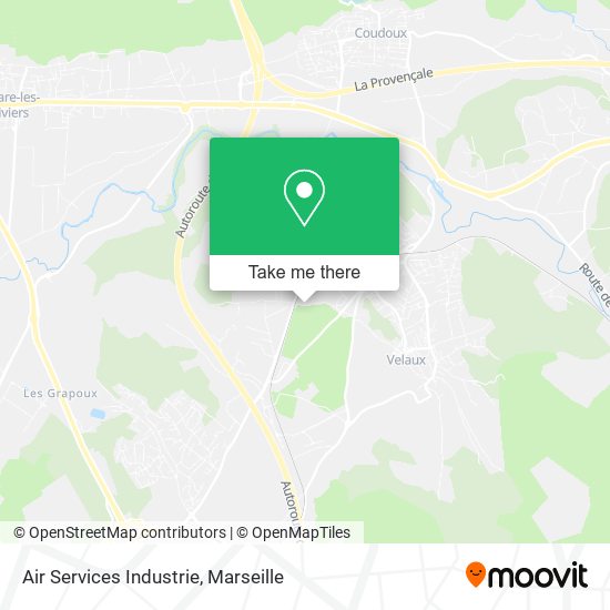 Air Services Industrie map
