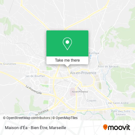 Maison d'Éa - Bien Être map